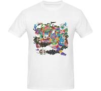 Little Dragon Machine Dreams Men's Short Sleeve Crew Neck T Shirt White M