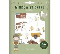 Little Dutch 125599 Autocollants de fenêtre/stickers - Little Farm