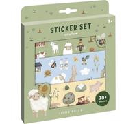 Little Dutch 125643 Set d'autocollants/broderies - Little Farm