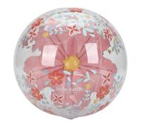 Little Dutch 2014448 Inflatable Beach Ball Pink Flowers