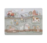 Little Dutch 7140 Little Farm Puzzle de préhension en bois FSC avec sons