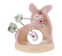 Little Dutch 7334 Fairy Garden - Boucle de motricité en bois FSC - Animal à bascule
