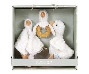 Little Dutch 8515 Coffret cadeau 3 pièces (doudou, hochet, peluche) - Little Goose/Petite oie