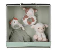 Little Dutch 8815 Little Farm Coffret cadeau 3 pièces (doudou, hochet, peluche)