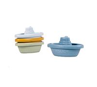 Bateaux de bain à empiler bleu