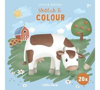 Little Dutch - Cahier de coloriage Little Farm