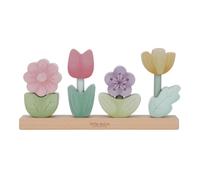 Little Dutch Fairy Garden Stacking Puzzle Flowers jouet d’activité 24,6 x 5 x 13 cm 12 m+ 1 pcs