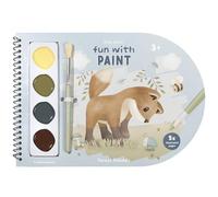 Little Dutch Forest Friends 126565 Livre de coloriage avec aquarelle