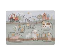 Little Dutch Little Farm Sound Puzzle puzzle en bois 1 pcs