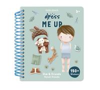 Little Dutch 126331 Livre d'autocollants « Dress me up » - Forest Friends