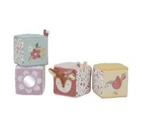Little Dutch - Lot de 4 cubes doux Fairy Garden