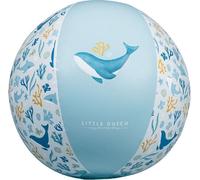 Little Dutch Ocean Dreams Ballon de plage 35 cm Bleu
