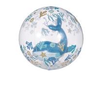 Little Dutch Ocean Dreams Ballon de plage 3D baleine 35 cm