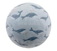 Little Dutch Ocean World Ballon de jeu en caoutchouc pour enfants à partir de 3 ans Bleu