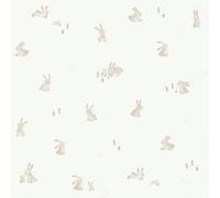 Little Dutch Papier peint intissé Baby Bunny Nouvelle Collection 1000 x 53cm Gris, vert