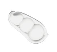 Little Dutch Repose-poignet en forme de haricot en silicone pour clavier, tapis de souris, coussin de main, tapis de main, coussin bio-basé, support de voyage mignon, support de poignet à base de