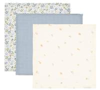 Little Dutch TE51794030 Lot de 3 langes en mousseline - Motif Forest Friends - 25 x 25 cm