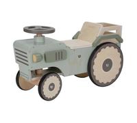 LITTLE DUTCH - Tracteur A 4 Roues En Bois Fsc Little Farm Vert