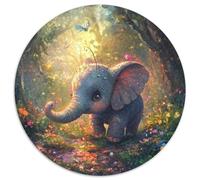 Little éléphant 1000 Piece Jigsaw Puzzle for Adults Educhational Games Stress Relief Puzzle Cultivate The Spirit of Teamwork for Men, Women, Elders, Seniors 1000pcs (67.5x67.5cm)