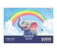 Little éléphant 1000 Pieces Jigsaw Puzzles for Adults Educhational Games Stress Relieving Entertainment Cultivate The Spirit of Teamwork for Adults Gifts 70x50cm/1000pcs