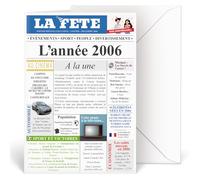 Little Elise Carte d’anniversaire 20 ans Design original Journal Année 2006 | Année de naissance 2006 | Cadeau Anniversaire 20 ans | Format A5 avec Enveloppe