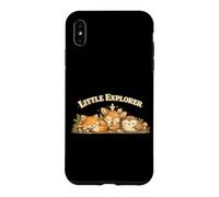 Little Explorer Renard, cerf, Chouette, Champignon, Amis de la forêt Coque pour iPhone XS Max