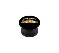 Little Explorer Renard, cerf, Chouette, Champignon, Amis de la forêt PopSockets PopGrip Adhésif