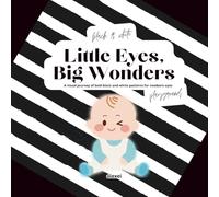 Little Eyes, Big Wonders, playground black&white contrasts: A visual journey of black and white patterns for little babies