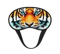 Little Fat Masque de sommeil tête de tigre pour dormir sur le côté, masque occultant pour homme et femme, masque de sommeil sans pression, doux, respirant, confortable pour dormir la nuit
