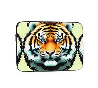 Little Fat Tiger Housse pour ordinateur portable 12" Motif tête de tigre