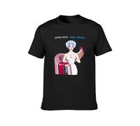 Little Feat Dixie Chicken T-Shirt Graphic Tee Printed Top Mens Shirt Black L