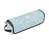 Little Flowers Sac de voyage pour outils de cheveux chauds avec coussinet résistant à la chaleur imperméable à l'eau pour fer à lisser, fer à friser, sèche-cheveux portable essentiel de voyage
