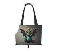 Little Flying Dragon Sac à bandoulière pour animal domestique Design pliable Petit sac de voyage pour chien et chat