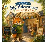 Little Fox’s Big Adventures: First Day at School: A Cozy Back-to-School Story About Courage, Friendship, and New Beginnings for Toddlers and Preschoolers