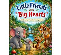 Little Friends, Big Hearts: AColoring Book for Kids Ages 4-8