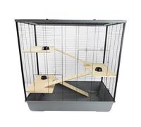 Little Friends Cage pour Petits Animaux (Gris, 100 cm, 3)
