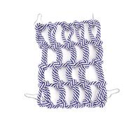 Little Friends Filet Grimpeur Jouet Bleu pour Petits Rongeurs Rats Souris Hamster Gerbilles Accessoire Cage Escalade 32 x 25 x 7 cm