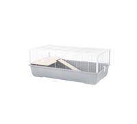 Little Friends Grosvenor XL Cage pour rats et hamsters, 100 x 54 x 39 cm, gris/blanc