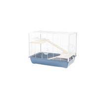 Little Friends Langham Cage pour rats et hamsters, 78 x 48 x 58 cm, bleu | Bleu pastel apaisant avec barres blanches nettes, une mise à jour élégante qui s'adapte à n'importe quelle pièce de la maison