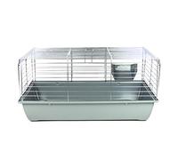 Little Friends Little Friens Cage pour Lapin et Cochon d'Inde Gris 80 cm 5 kg