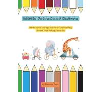 Little friends of nature: Cute & easy animal coloring book for tiny hands