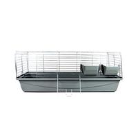 Little Friends Premium Cage pour Lapin et Cochon d'Inde Gris 100 cm