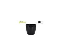 LITTLE GARDEN Pot avec Assiette 18 cm 2 Couleurs Assorties