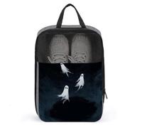 Little Ghost Sac à chaussures volantes pour voyage, usage quotidien, sac de rangement anti-poussière pour chaussures de golf