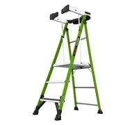 Little Giant Escabeau Fortress 3 marches en Fibre de Verre avec Plateforme en Fibre de Verre Hauteur 19303