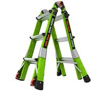 Little Giant Ladder Systems Dark Horse 2.0, M13, 4 m, échelle Multi-Positions, Fibre de Verre, Type 1A, Poids Nominal 136 kg, (16113-001)