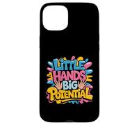 Little Hands Big Potential Fierté des Enfants Leaders - Coque pour iPhone 15 Plus