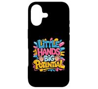 Little Hands Big Potential Fierté des Enfants Leaders - Coque pour iPhone 17