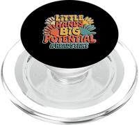 Little Hands Big Potential Fierté des Enfants Leaders - PopSockets PopGrip pour MagSafe