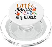 Little Hands Color My World Nurse Infirmière pédiatrique PopSockets PopGrip pour MagSafe